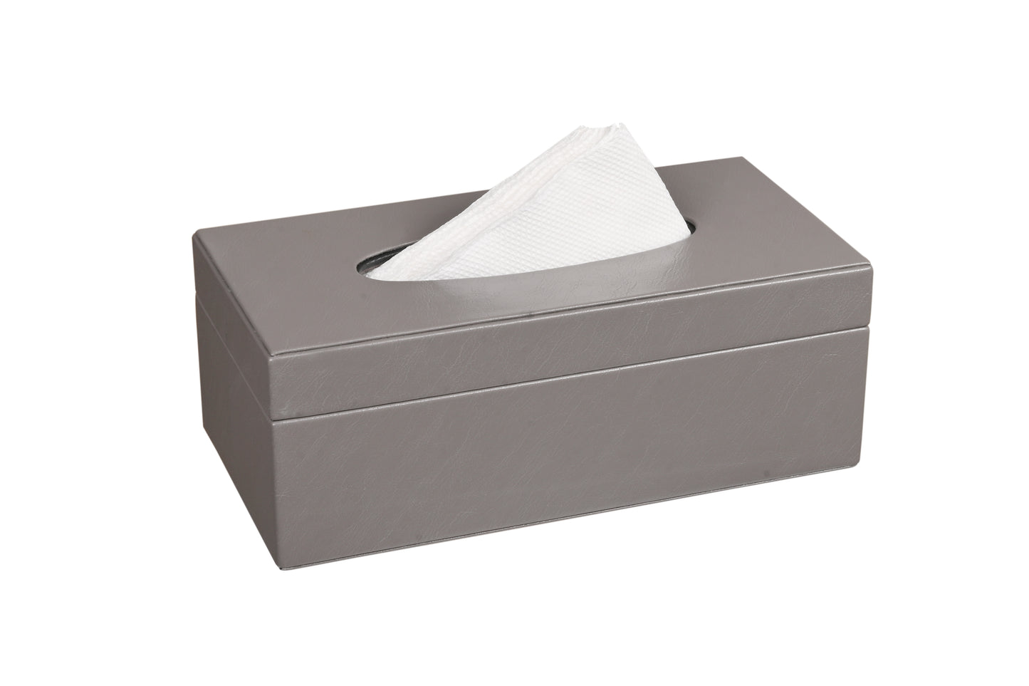 Naples Tissue Box Holder - Grey