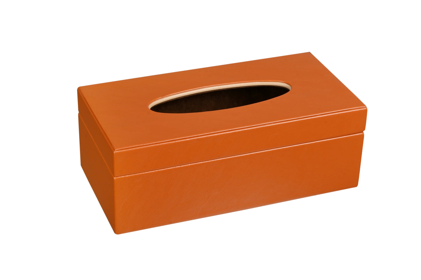 Naples Tissue Box Holder - Tangerine