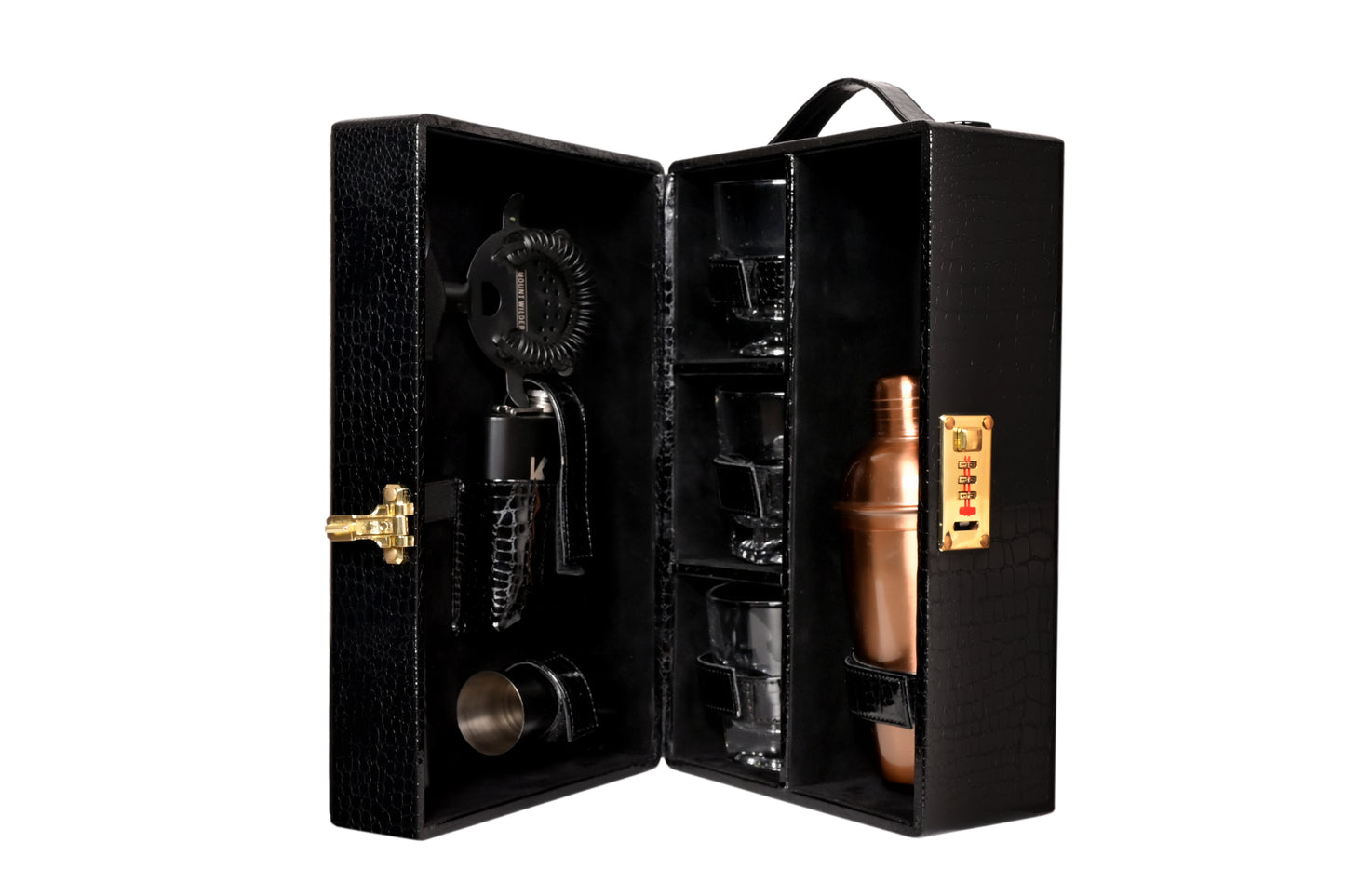 Artisan Bar Set - Black - LeatherNoLeather
