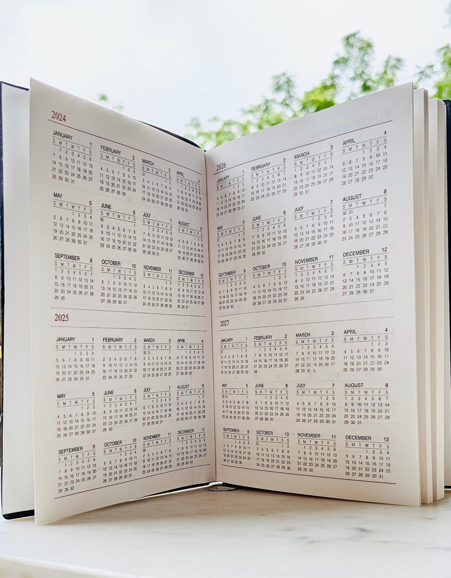 Fluted Vegan leather Diary - LeatherNoLeather