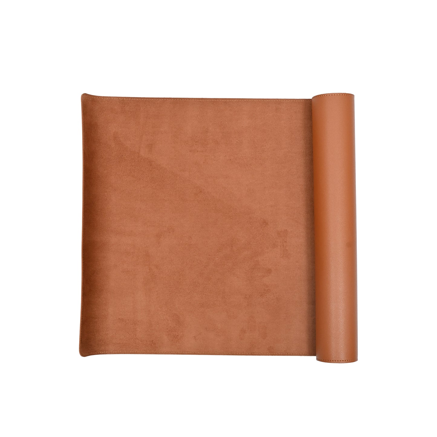 Vegan Leather Carry On Desk Mat