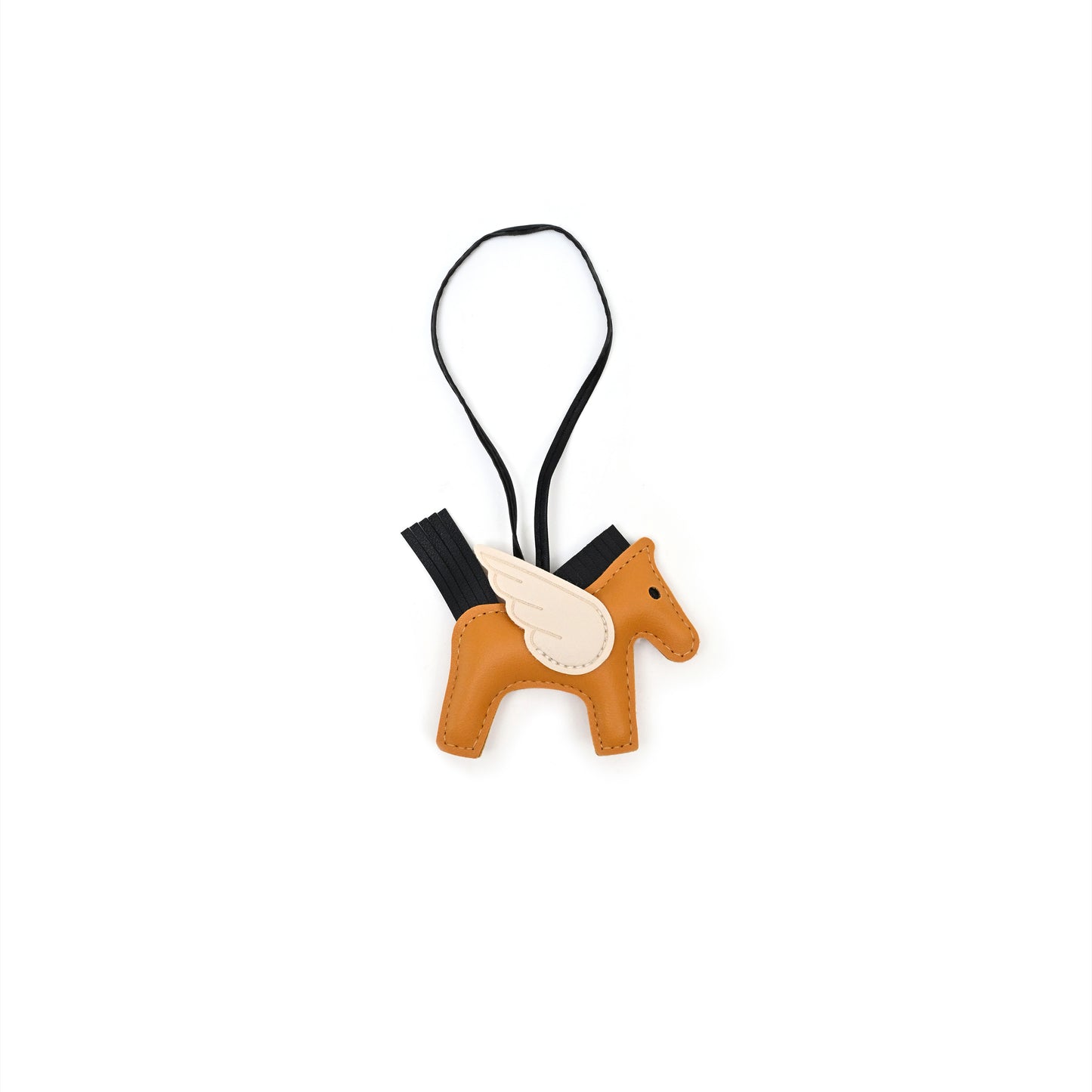 Vegan Leather Horse Bag Charm