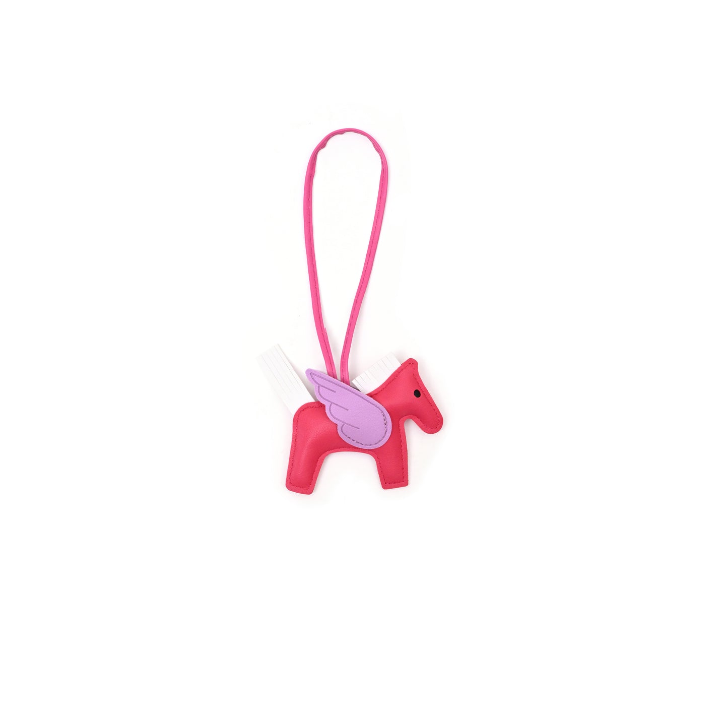 Vegan Leather Horse Bag Charm