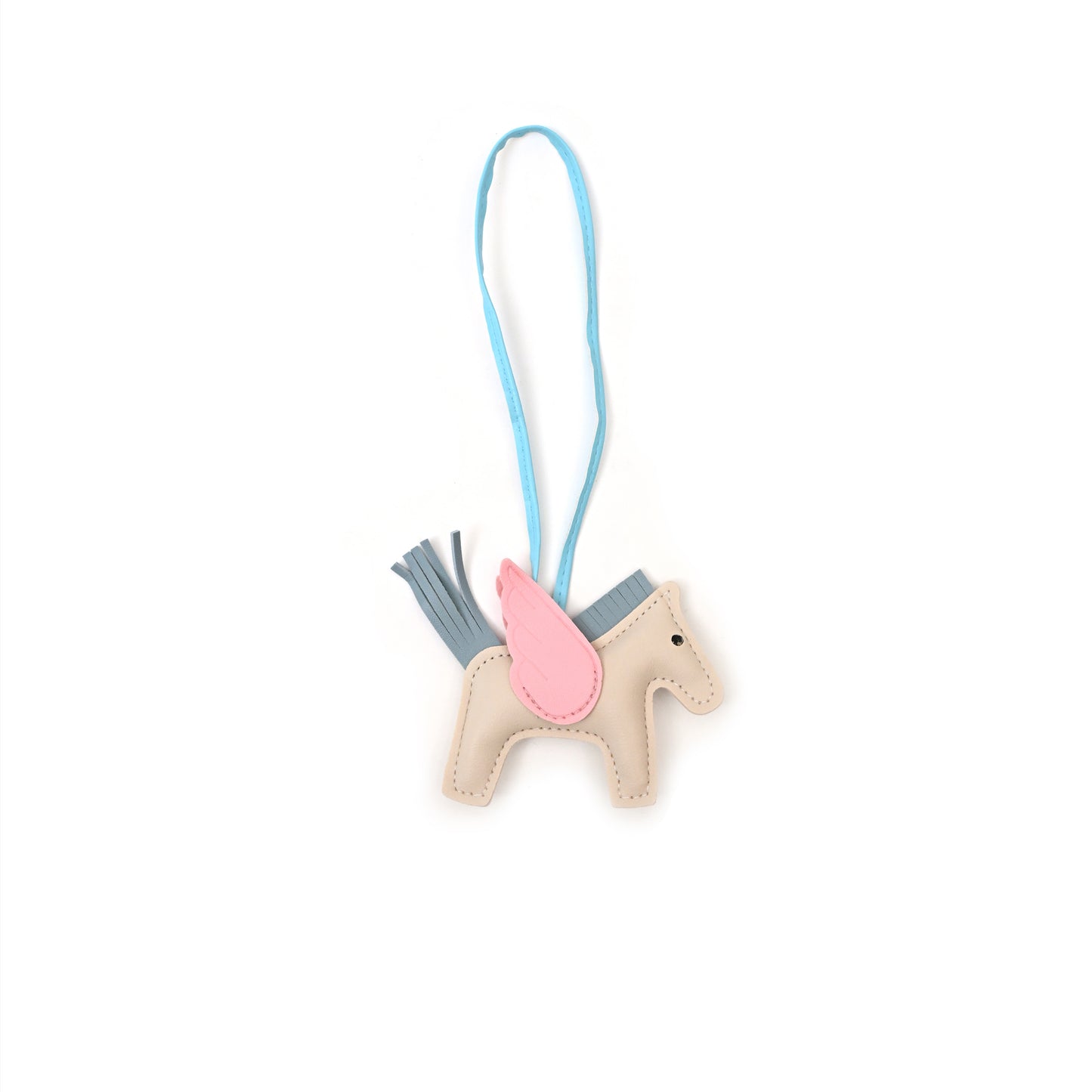 Vegan Leather Horse Bag Charm