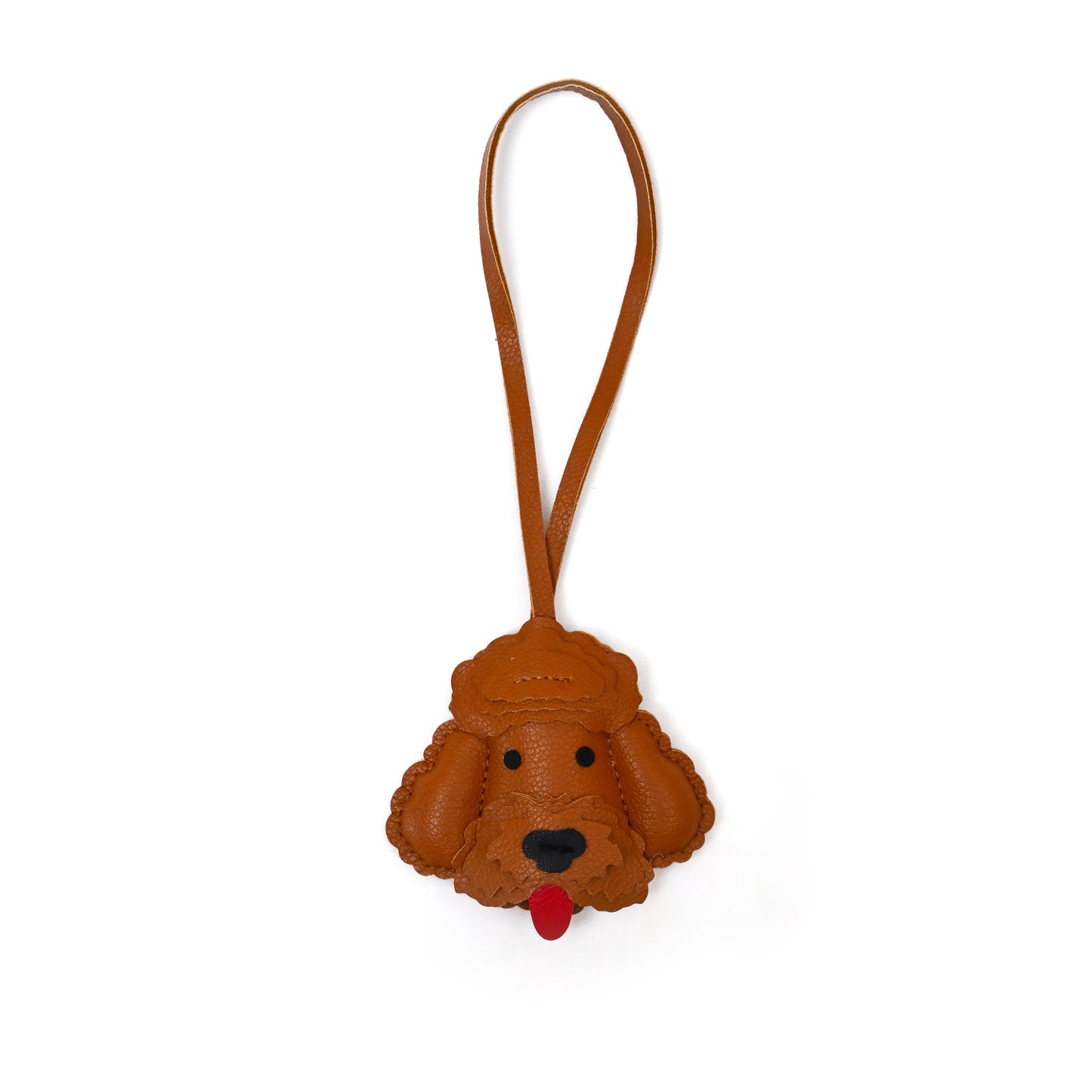 Vegan Leather Dog Bag Charm