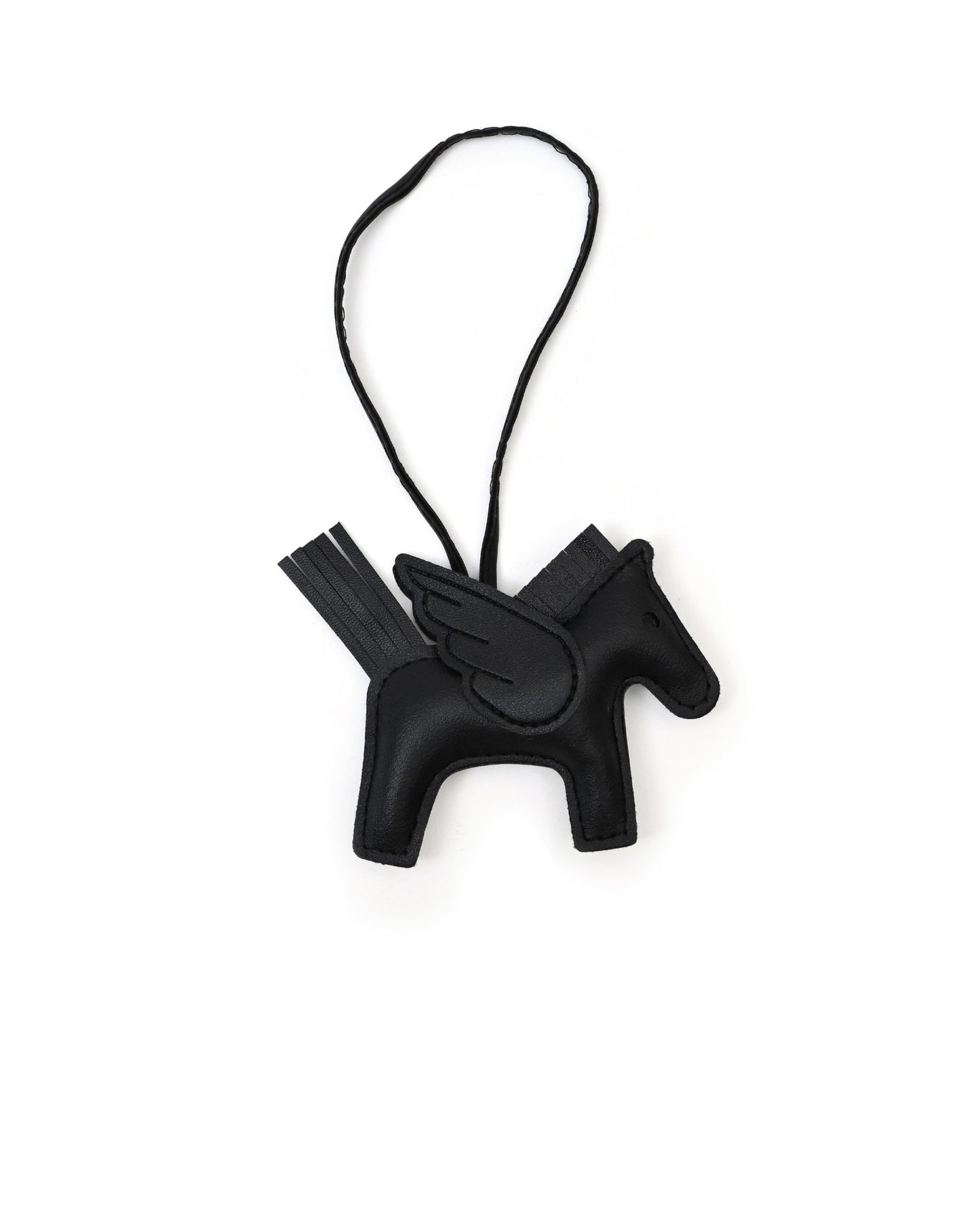 Vegan Leather Horse Bag Charm