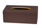 Naples Tissue Box Holder - Brown
