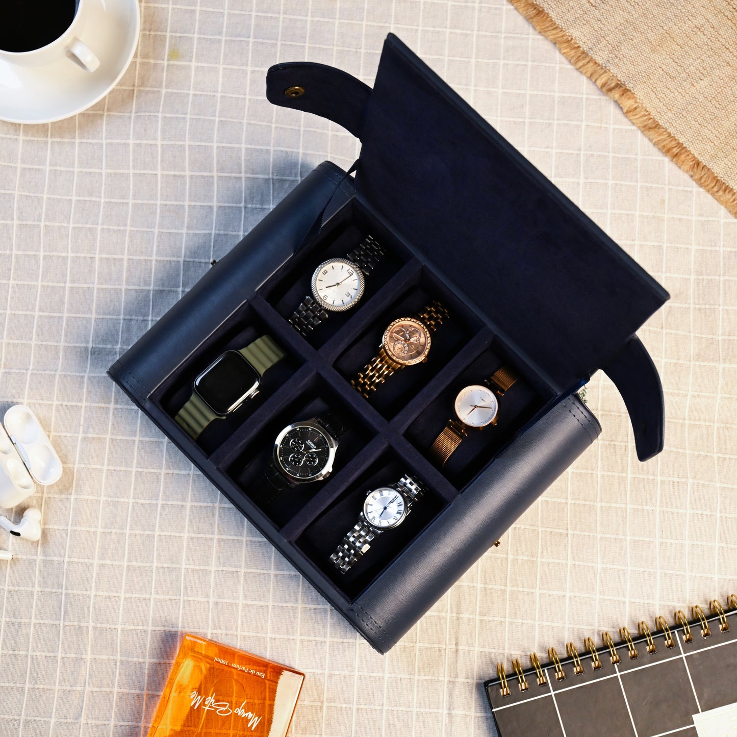 Executive 6 slot Watch Organizer