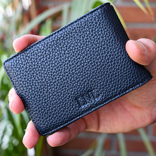 Vegan Leather Money Clip Wallet
