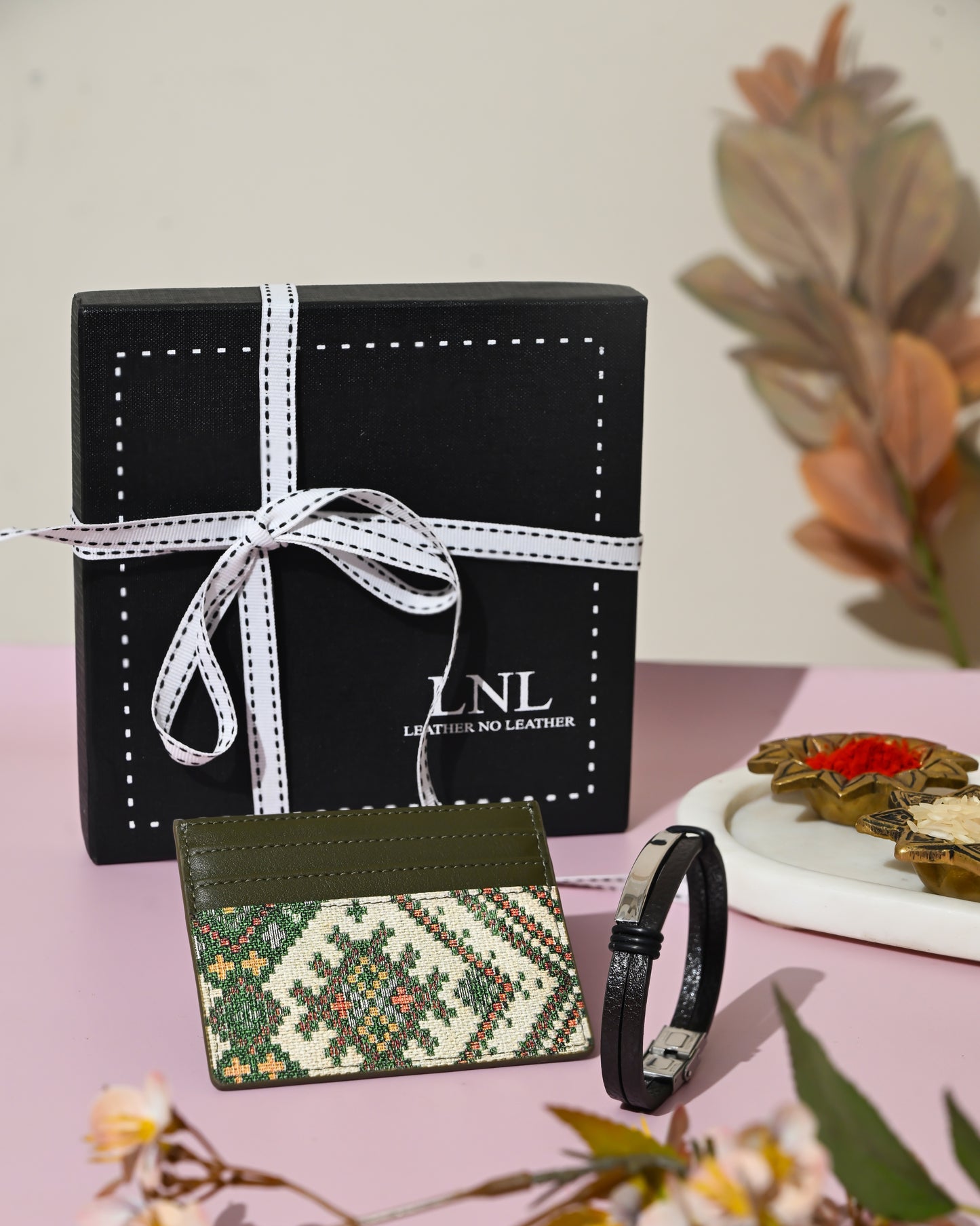 Rakhi Gift Box - Card Holder + Rakhi