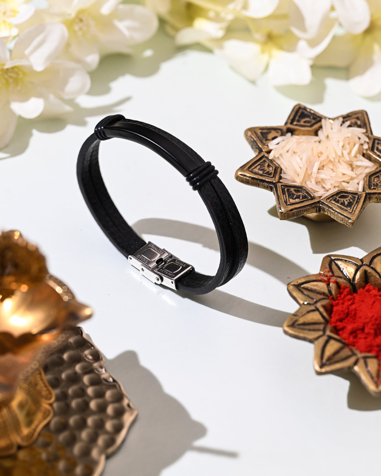 Sharv Rakhi - Vegan Leather