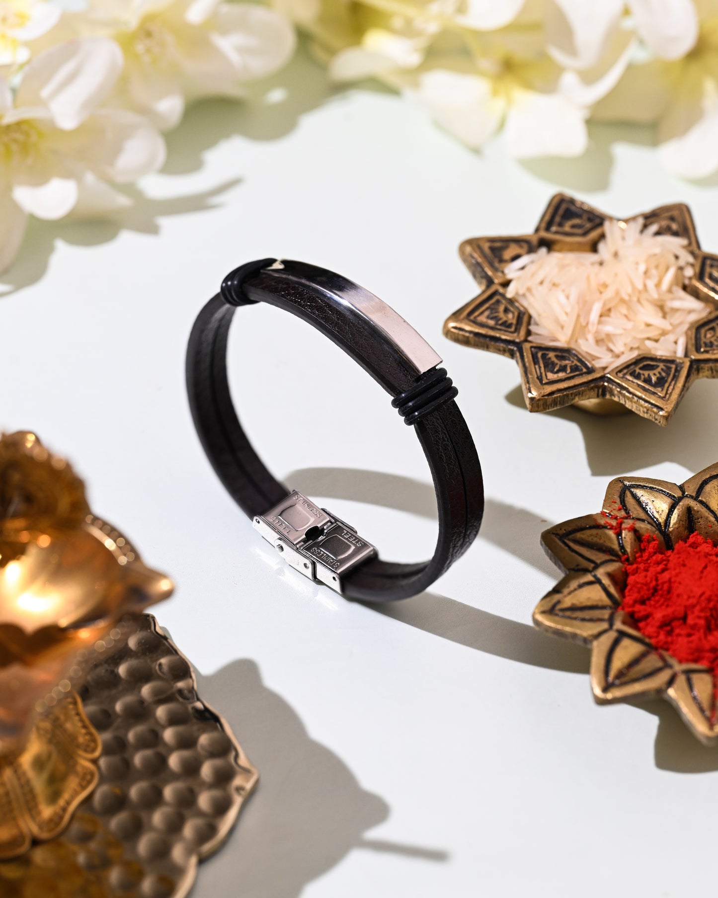 Sharv Rakhi - Vegan Leather
